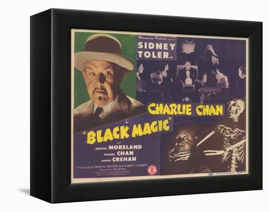 Charlie Chan in Black Magic, 1944-null-Framed Stretched Canvas