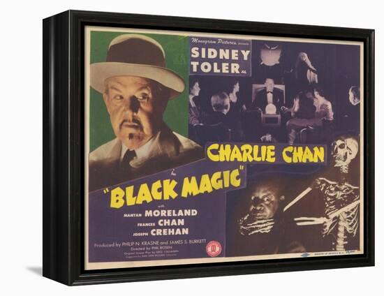 Charlie Chan in Black Magic, 1944-null-Framed Stretched Canvas