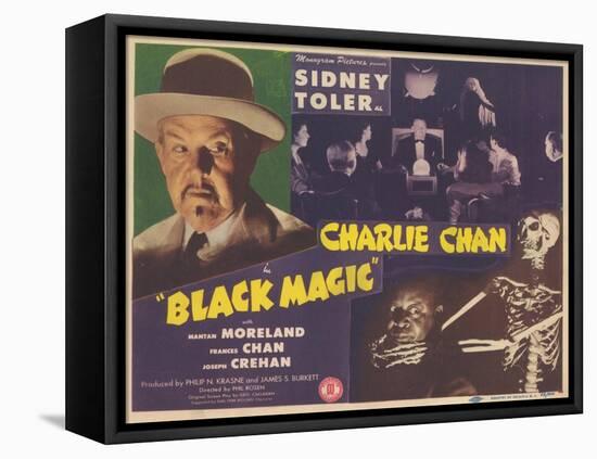 Charlie Chan in Black Magic, 1944-null-Framed Stretched Canvas