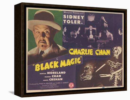 Charlie Chan in Black Magic, 1944-null-Framed Stretched Canvas