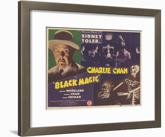 Charlie Chan in Black Magic, 1944-null-Framed Art Print