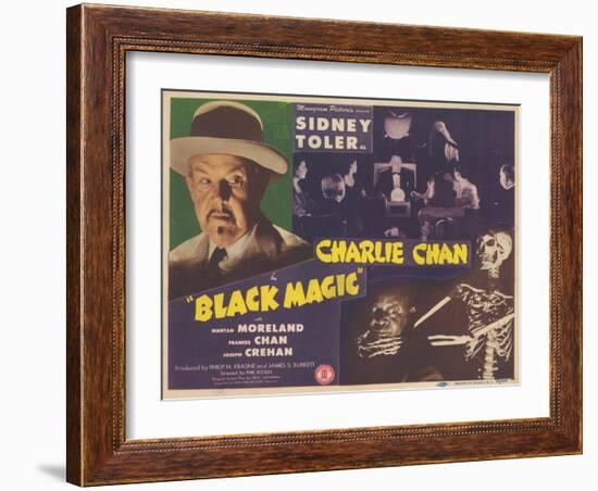 Charlie Chan in Black Magic, 1944-null-Framed Art Print