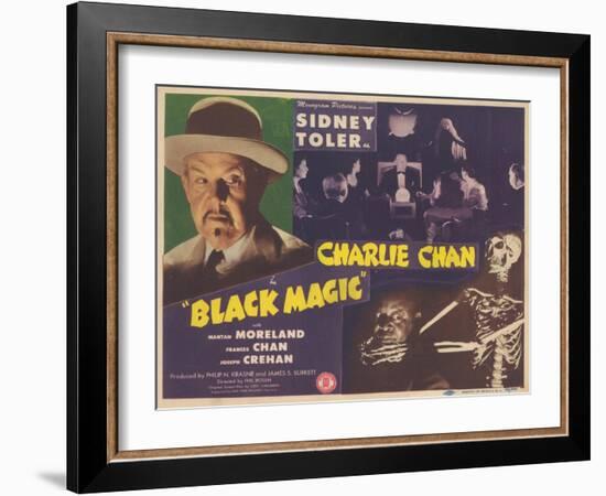 Charlie Chan in Black Magic, 1944-null-Framed Art Print