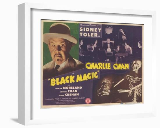 Charlie Chan in Black Magic, 1944-null-Framed Art Print