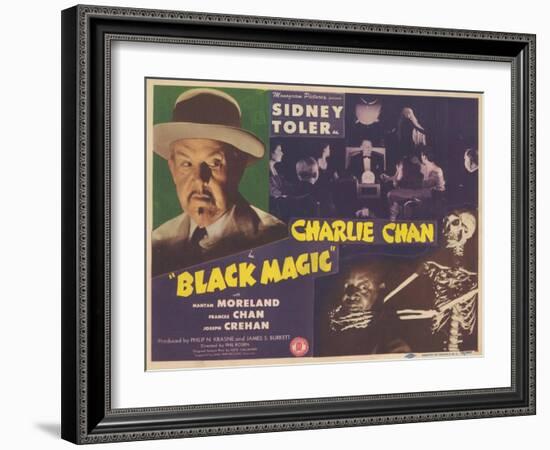 Charlie Chan in Black Magic, 1944-null-Framed Art Print