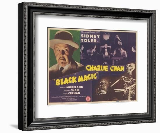 Charlie Chan in Black Magic, 1944-null-Framed Premium Giclee Print