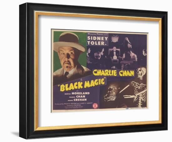 Charlie Chan in Black Magic, 1944-null-Framed Premium Giclee Print