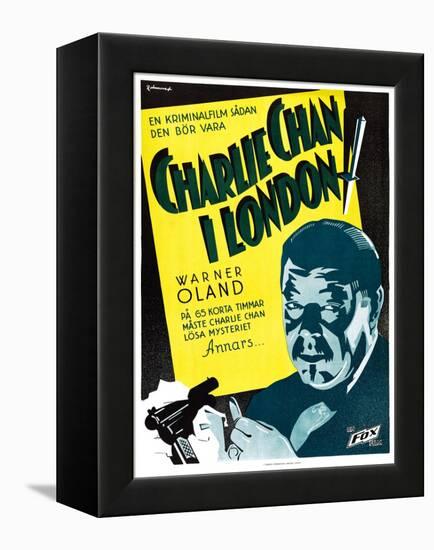 Charlie Chan in London-null-Framed Stretched Canvas