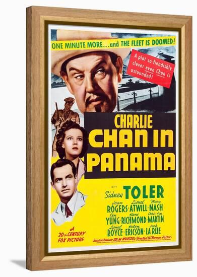 Charlie Chan in Panama-null-Framed Stretched Canvas