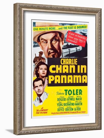 Charlie Chan in Panama-null-Framed Art Print