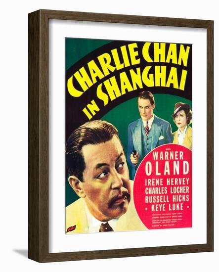 Charlie Chan in Shanghai-null-Framed Art Print