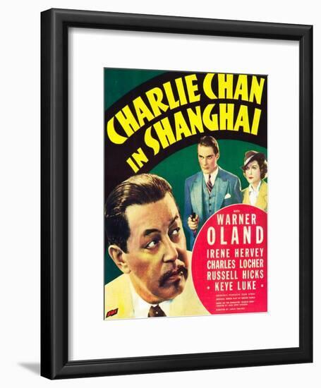 Charlie Chan in Shanghai-null-Framed Art Print