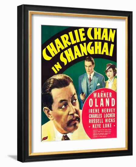 Charlie Chan in Shanghai-null-Framed Art Print