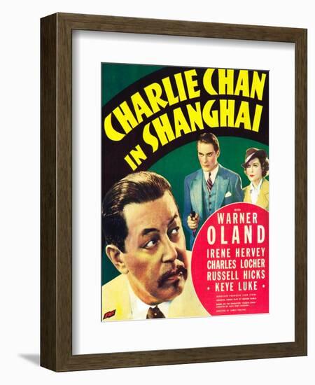 Charlie Chan in Shanghai-null-Framed Premium Giclee Print