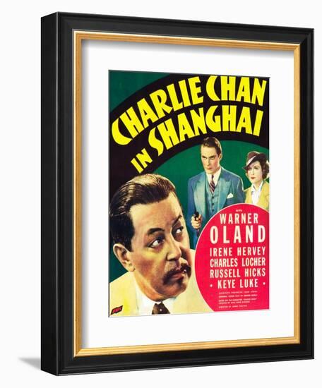 Charlie Chan in Shanghai-null-Framed Art Print