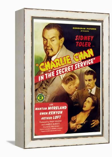 Charlie Chan in the Secret Service-null-Framed Stretched Canvas