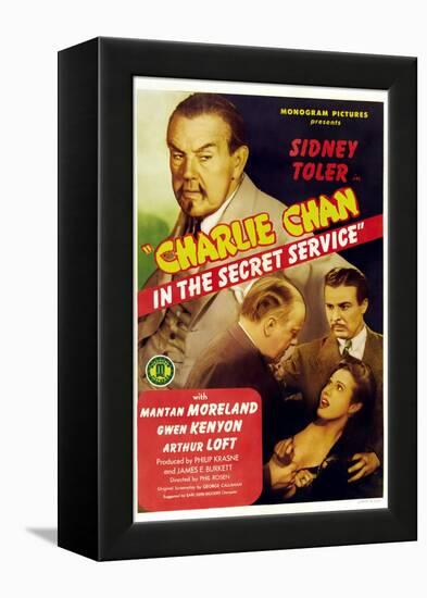 Charlie Chan in the Secret Service-null-Framed Stretched Canvas