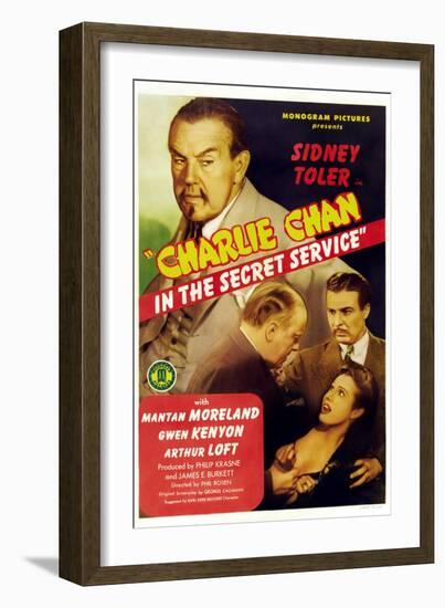 Charlie Chan in the Secret Service-null-Framed Premium Giclee Print