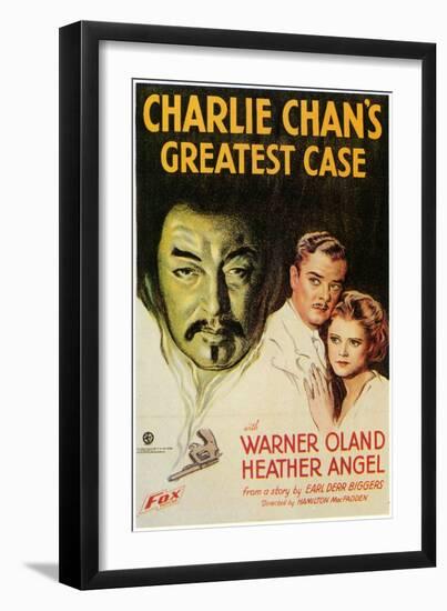 Charlie Chan's Greatest Case, 1933-null-Framed Premium Giclee Print