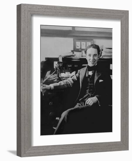 Charlie Chaplin, 1915-20-null-Framed Photographic Print