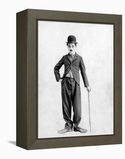 Charlie Chaplin, 1925-null-Framed Stretched Canvas