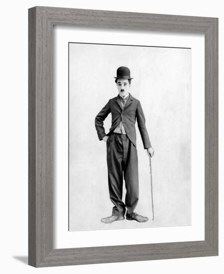 Charlie Chaplin, 1925-null-Framed Photo