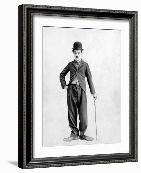 Charlie Chaplin, 1925-null-Framed Photo