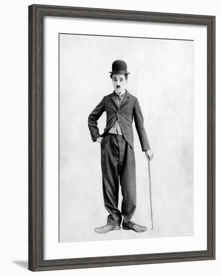 Charlie Chaplin, 1925--Framed Photo
