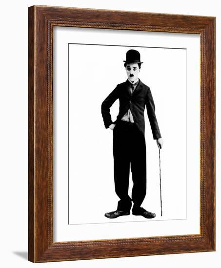 Charlie Chaplin, 1925-null-Framed Photo