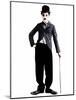 Charlie Chaplin as the 'Little Tramp' character, ca. 1925-null-Mounted Photo