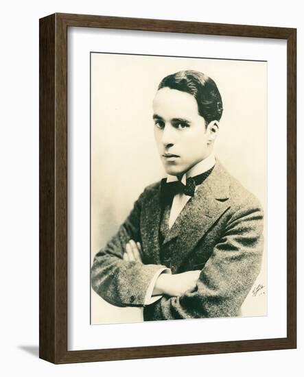 Charlie Chaplin, c.1916-American Photographer-Framed Photographic Print