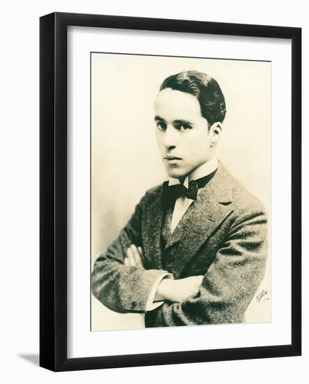 Charlie Chaplin, c.1916-American Photographer-Framed Photographic Print