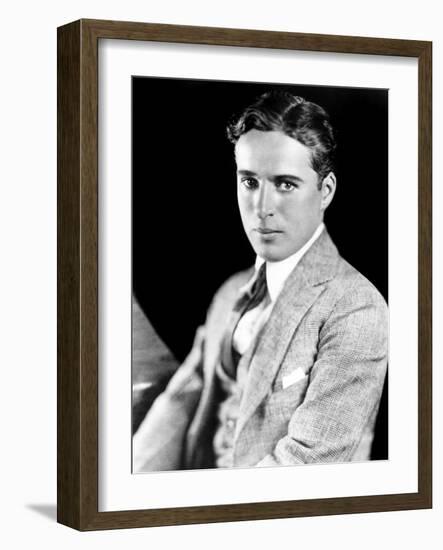 Charlie Chaplin, ca. 1910s-null-Framed Photo