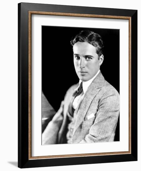 Charlie Chaplin, ca. 1910s-null-Framed Photo