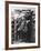 Charlie Chaplin, Shoulder Arms, 1918-null-Framed Photographic Print