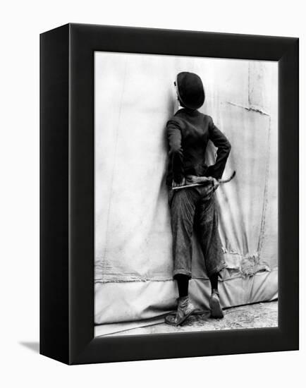 Charlie Chaplin. "The Circus" 1928, Directed by Charles Chaplin-null-Framed Premier Image Canvas