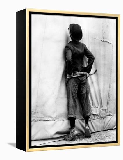 Charlie Chaplin. "The Circus" 1928, Directed by Charles Chaplin-null-Framed Premier Image Canvas