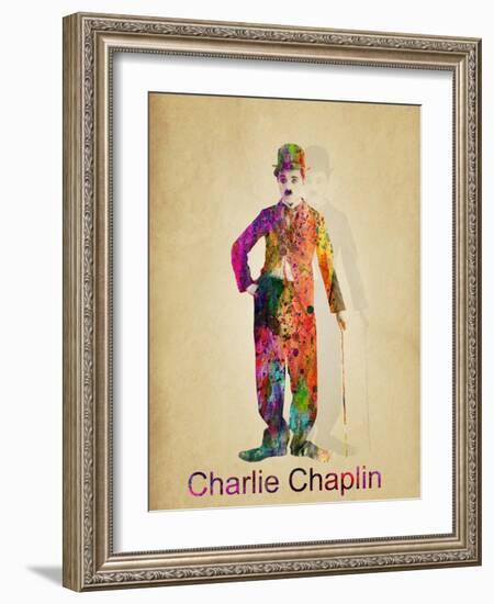 Charlie Chaplin-Mark Ashkenazi-Framed Giclee Print