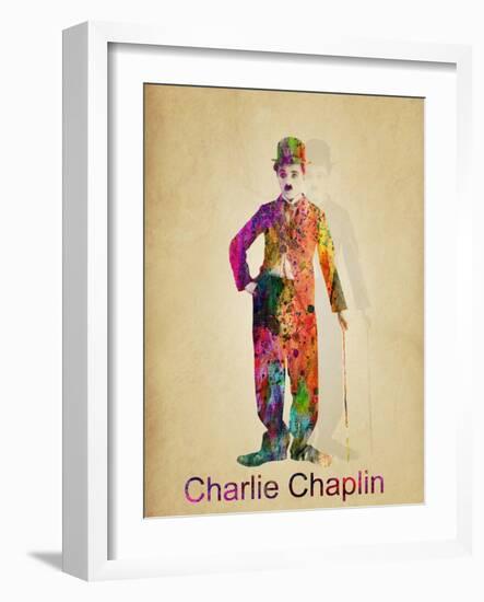 Charlie Chaplin-Mark Ashkenazi-Framed Giclee Print