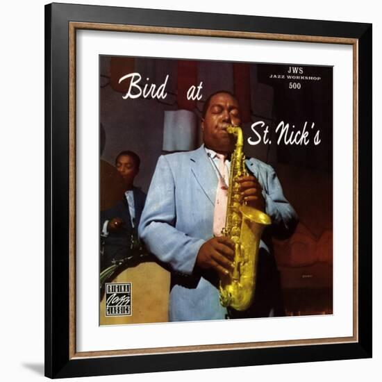 Charlie Parker, Bird at St. Nick's-null-Framed Art Print