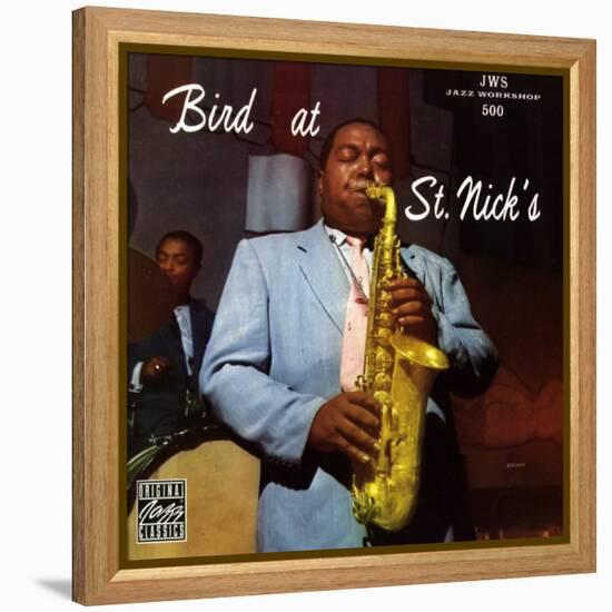 Charlie Parker, Bird at St. Nick's-null-Framed Stretched Canvas