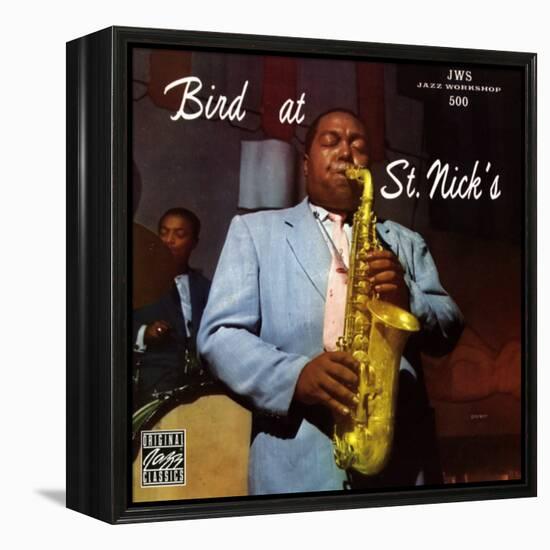 Charlie Parker, Bird at St. Nick's-null-Framed Stretched Canvas
