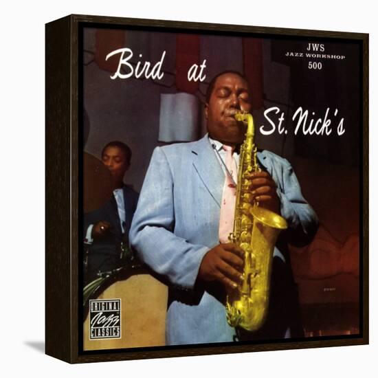 Charlie Parker, Bird at St. Nick's-null-Framed Stretched Canvas