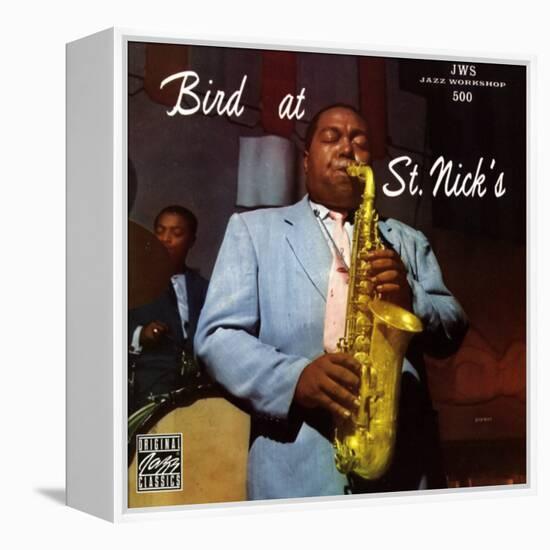 Charlie Parker, Bird at St. Nick's-null-Framed Stretched Canvas
