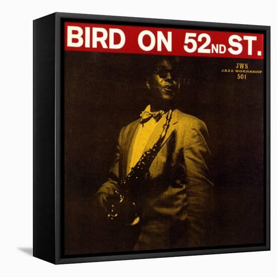 Charlie Parker - Bird on 52nd Street-null-Framed Stretched Canvas