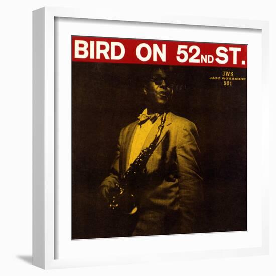Charlie Parker - Bird on 52nd Street-null-Framed Art Print