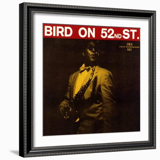 Charlie Parker - Bird on 52nd Street-null-Framed Art Print