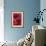 Charlie Parker: Bluebird-Shen-Framed Art Print displayed on a wall