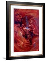 Charlie Parker: Bluebird-Shen-Framed Art Print