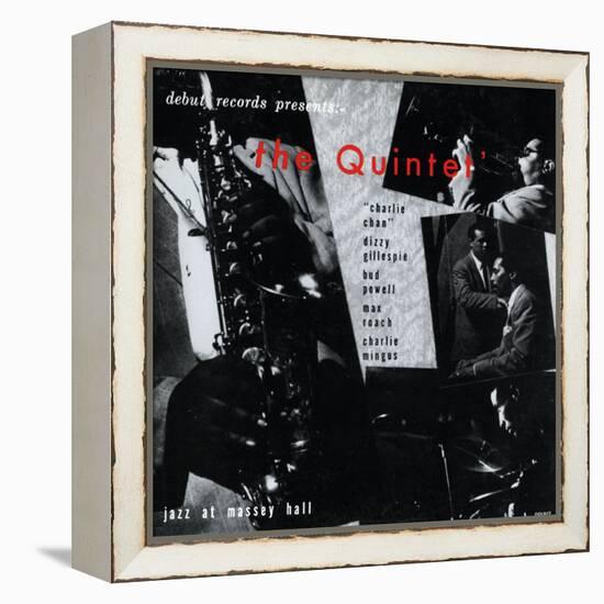 Charlie Parker Quintet - Jazz at Massey Hall-null-Framed Stretched Canvas